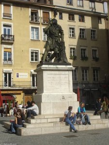 Statue Du Chevalier Bayard Mourant — Nicolas Bernard Raggi