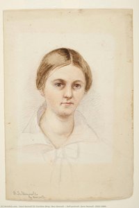 Self-portrait, Sara Hennell (1812-1889) — Sara Hennell Or Caroline Bray (nee Hennell)