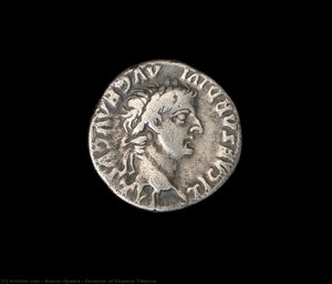 Denarius Of Emperor Tiberius — რომან ოპალკა