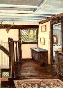 Pollingfold, Abinger, Surrey (view Of A Landing) — Ernest C. Christie