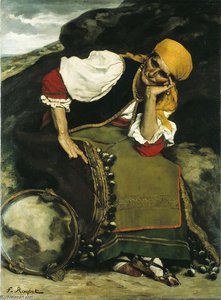 The Gypsy Woman — Ferdinand Victor Léon Roybet