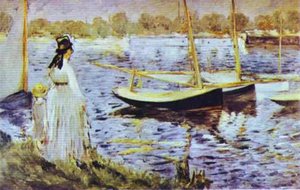 The Banks Of The Seine At Argenteuil — Édouard Manet