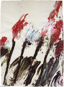 Nicola's Irises — Cy Twombly