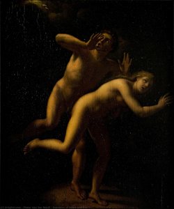 Expulsion Af Adam Og Eva — Pieter Van Der Werff
