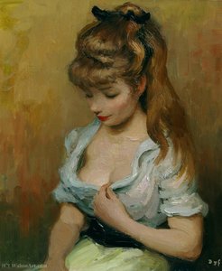 Portrait Of Claudine — Marcel Dyf