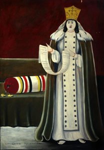 Queen Tamar — Niko Pirosmani