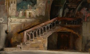 View In The Lower Church Of San Francesco, Assisi — Carolus-duran (charles-auguste-emile Durand)