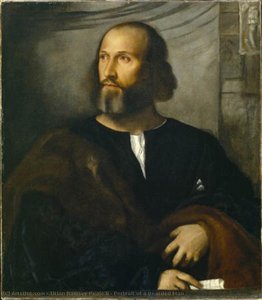 Portrait Of A Bearded Man — Tizian Ramsay Peale Ii