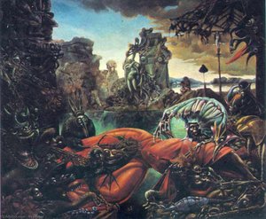 Versuchung Des Heiligen Antonius — Max Ernst