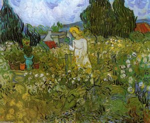 Marguerite Gachet In The Garden — Vincent Willem Van Gogh