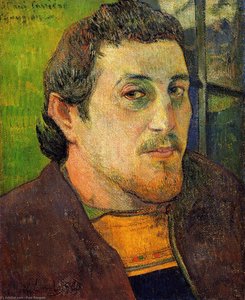 Samoportret V Lezavenu — Eugène Henri Paul Gauguin