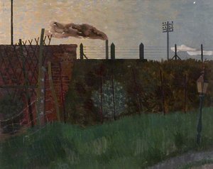 Dunmow Station, Dusk — Kenneth Rowntree