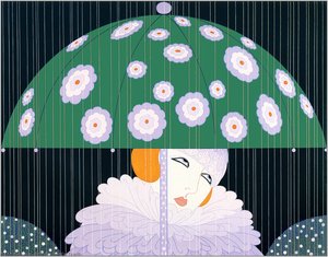Spring Rain — Erté
