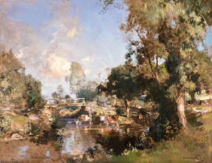 The Ford, New Abbey — Edward Arthur Walton