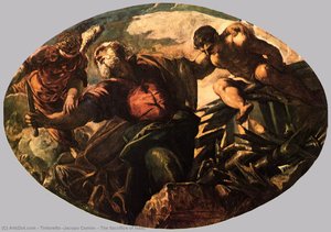 El Sacrificio De Isaac — Jacopo Tintoretto