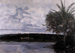 View Of Frederiksstad In Paraiba, Brazil — Frans Post