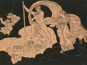 Juno And Aeolus — Bartolomeo Pinelli