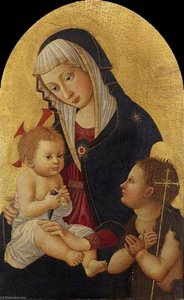 Virgin And Child With A Goldfinch And The Infant St John — Pseudo Pier Francesco Fiorentino