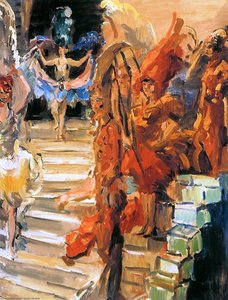 Dancers In The Scala Theater Sun — Isaac Lazarus Israels