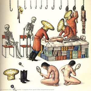 Surgeons From "codex Seraphinianus" — Luigi Serafini