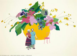 A Bouquet — John Saint Helier Lander