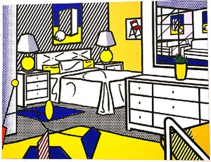 Interior With Mobile — Roy Lichtenstein