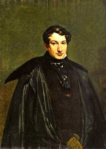 Portrait Of P. V. Kukolnic — Karl Pavlovich Brulloff