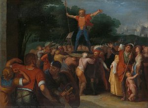Brinno Raised Upon The Shield, Otto Van Veen, 1600 - 1613 — Όττο Φαίν