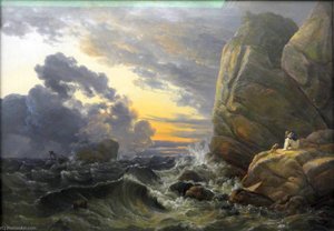 Morgen Nach Einer Sturmnacht — Johan Christian Dahl
