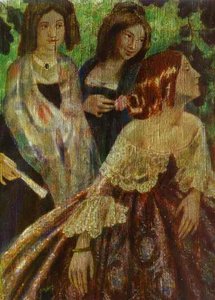 The Emerald Necklace — Viktor Elpidiforovich Borisov Musatov