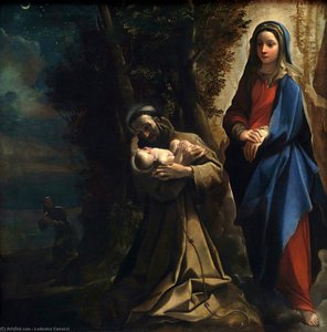 The Vision Of Saint Francis — Ludovico Carracci