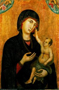 Madonna Di Crevole — Duccio Di Buoninsegna