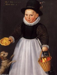 Portrait Of A Young Boy — Willem Jacobsz Delff