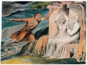The Messengers Tell Job Of His Misfortunes — William Blake