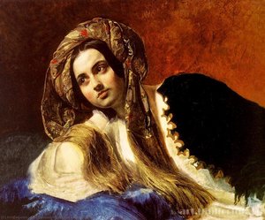 A Turkish Girl — Karl Pavlovich Bryullov