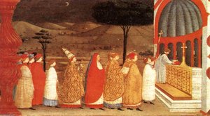 Miracle Of The Desecrated Host (scene 3) — Paolo Uccello