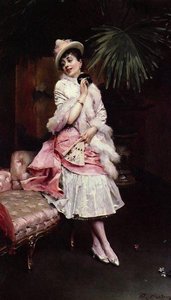 Lady With A Mask — Raimundo De Madrazo Y Garreta