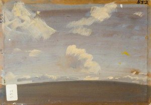 Studio Di Un Paesaggio (verso) — Sir Alfred James Munnings