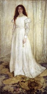 Sinfonia Bianca, No. 1: La Ragazza Bianca — James Abbott Mcneill Whistler