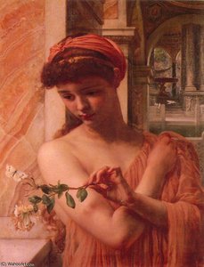 Psyche In The Temple Amk — Sir Edward John Poynter