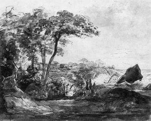 Landscape With Seashore — Karoly Marko The Elder