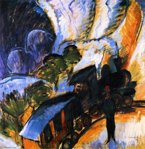 Rhätische Bahn, Davos — Ernst Ludwig Kirchner