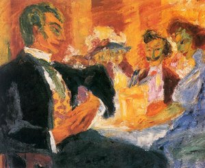 At The Cafe — Emile Nolde