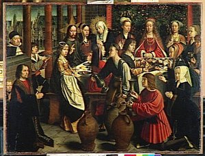 Les Noces De Cana — Gerard David
