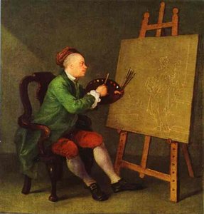 Hogarth Dipinto Della Musa Comica — William Hogarth