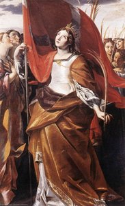 St Ursula And The Virgins — Giovanni Lanfranco