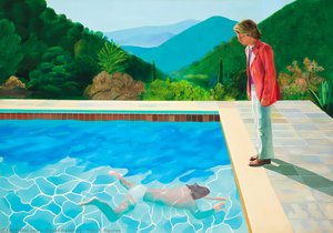 Uimalavat: Kaksi Hahmoa — David Hockney
