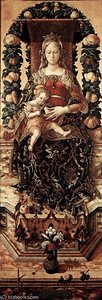 The Madonna Of The Taper — Carlo Crivelli
