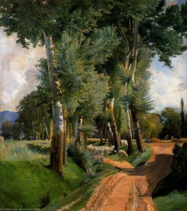 Flock Of Sheep At A Crossroads — Ignacio Díaz Olano