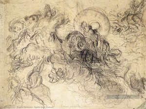 Apollo Ubi Pitona — Eugène Delacroix